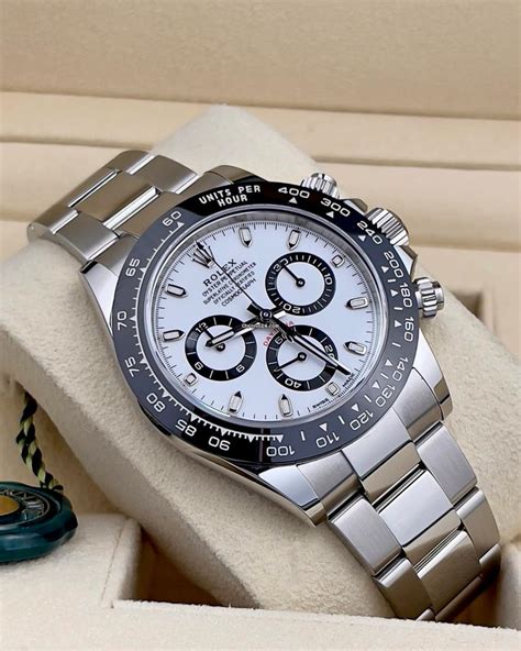 rolex daytona panda original price|Rolex daytona stainless steel panda.